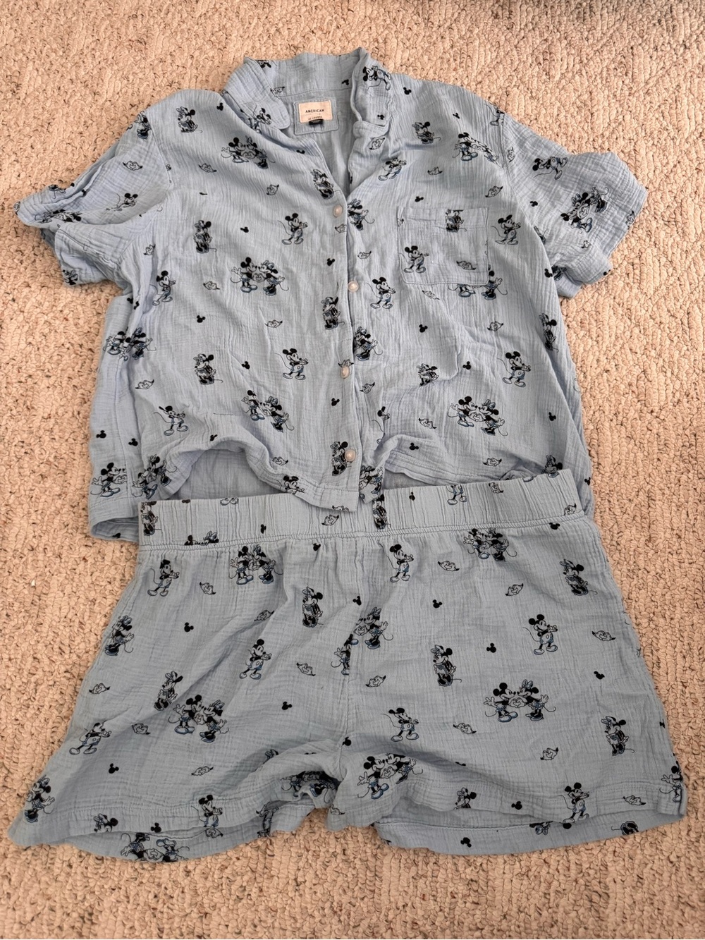 American Eagle Disney Gauze Cotton Pajamas